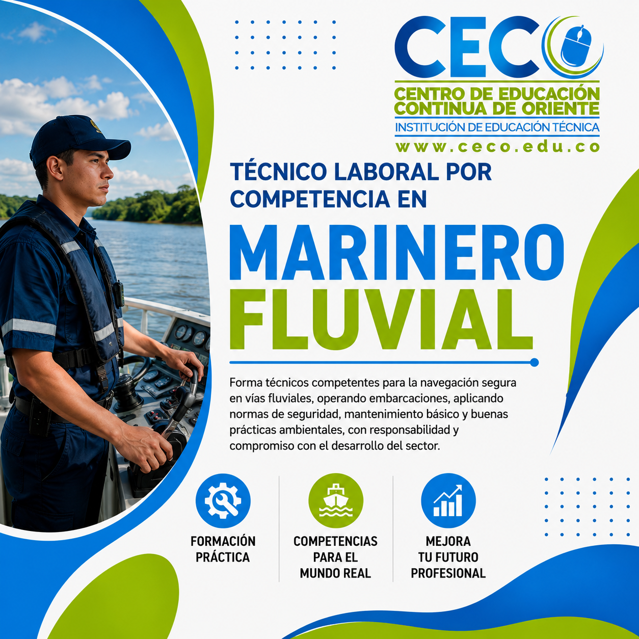 tecnico laboral por competencia en marinero fluvial