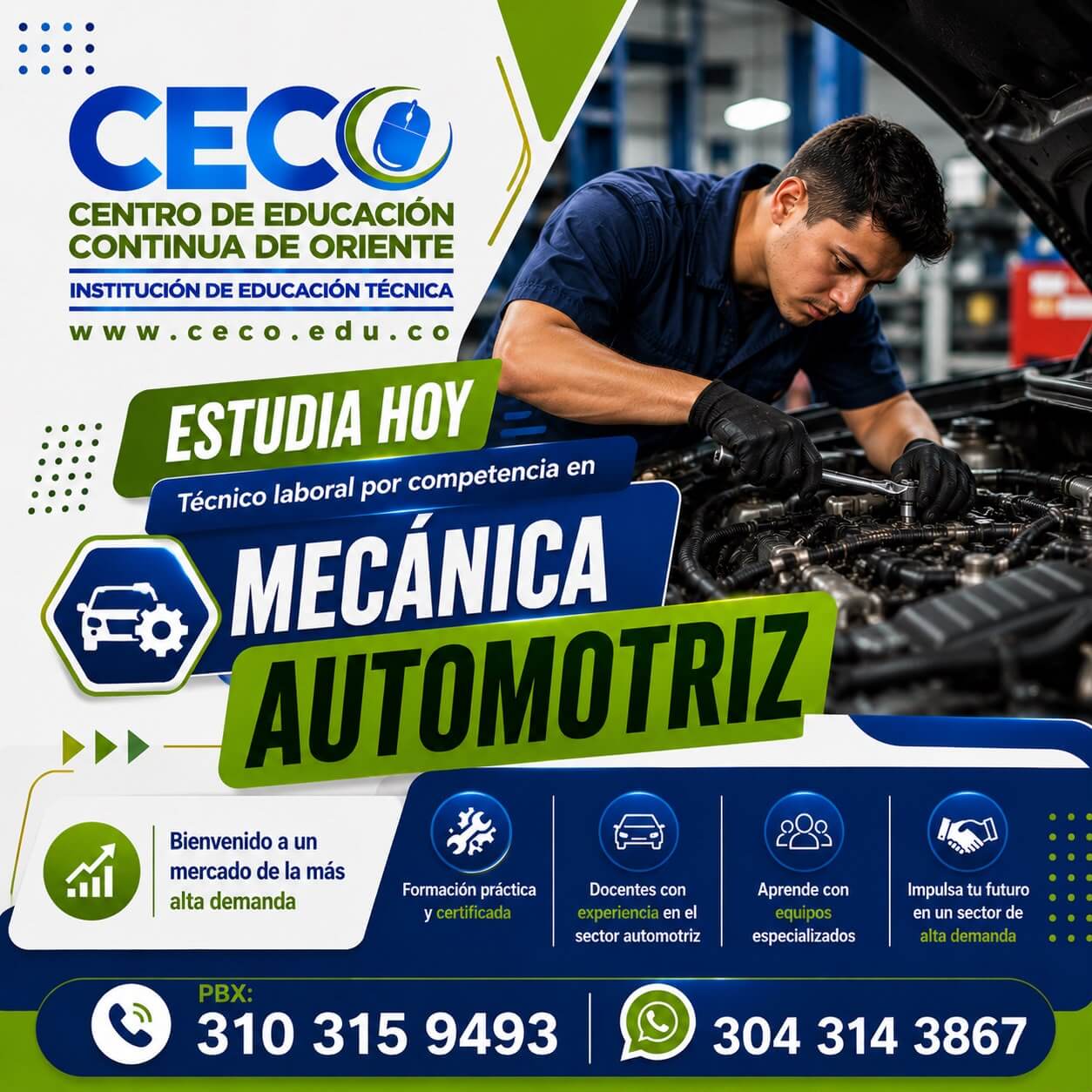 tecnico laboral por competencia en mecanica