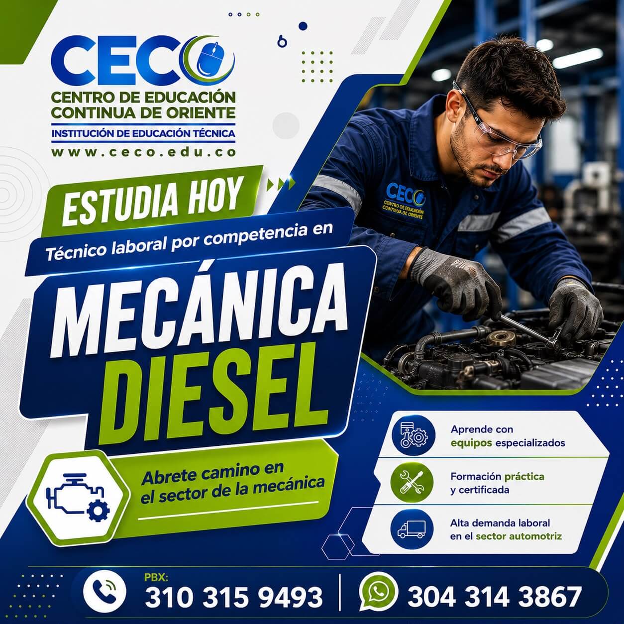 tecnico mecanica diesel