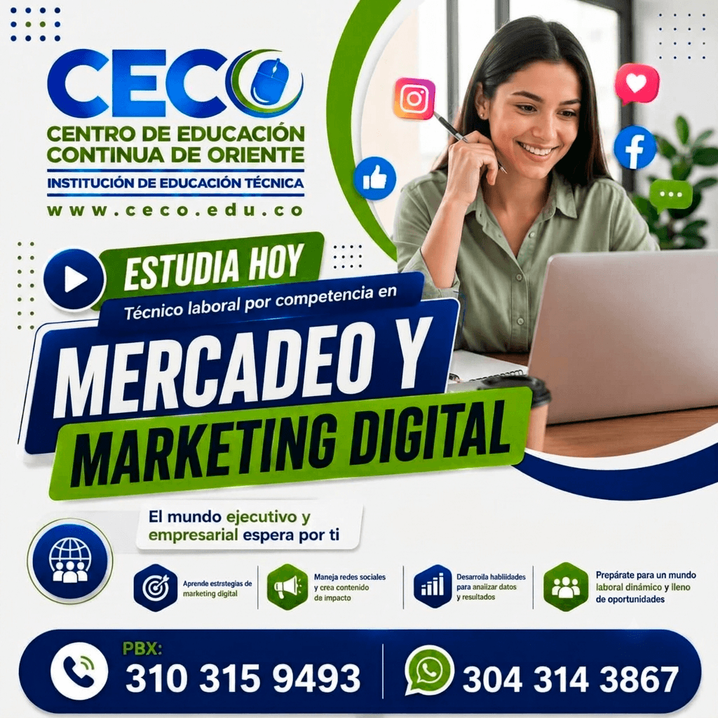 tecnico laboral por competencia en mercadeo y ventas